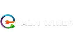 calm wires web logo for dark mode